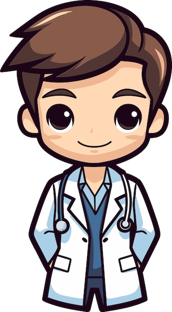 Доктор Вектор разрабатывает точные медицинские рассказы иллюстрированные выражения здоровья Доктор Векторы
