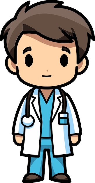 Vector doctor vector designs precision in medicine illustrated medicine doctor vectors