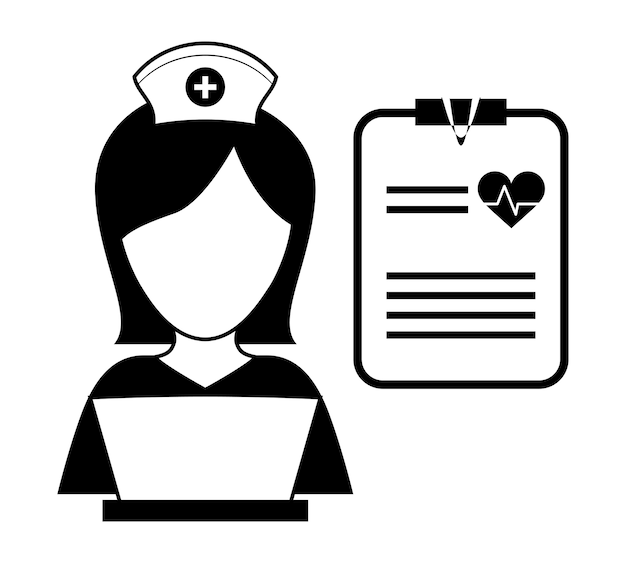 doctor with medical care icon