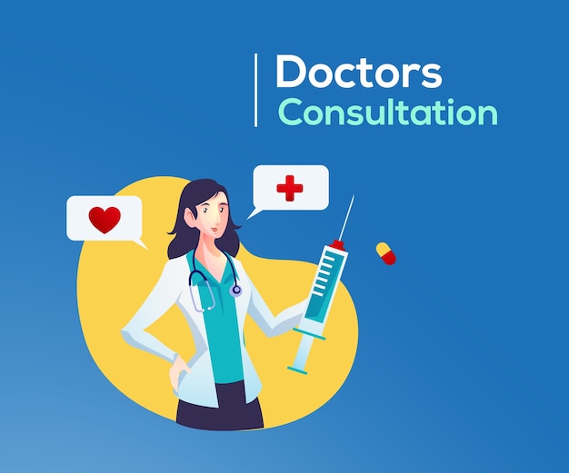 Doctors consultation and medical services