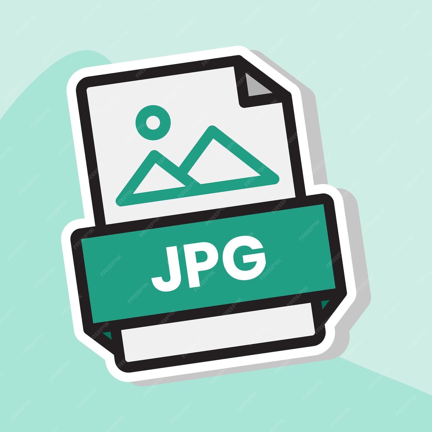 Premium Vector Document file format folder pdf doc xls jpg zip txt