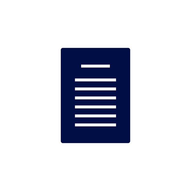 Premium Vector | Document file icon