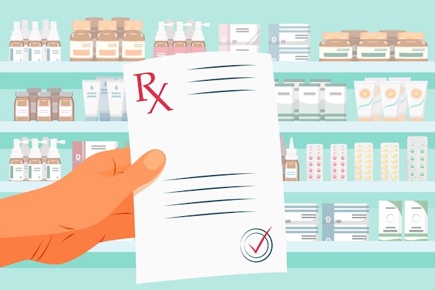 항생제 판매용 의약품 목록이 봉인된 약사 문서