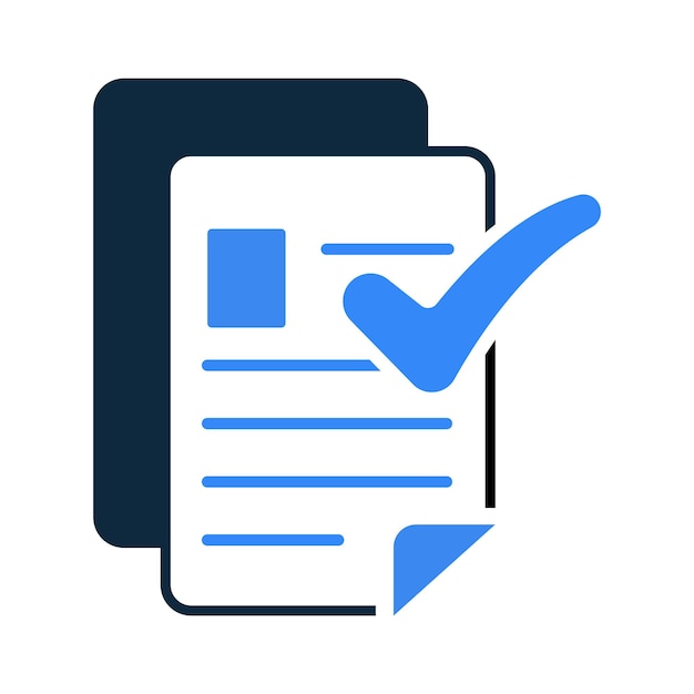 document icon design vector template