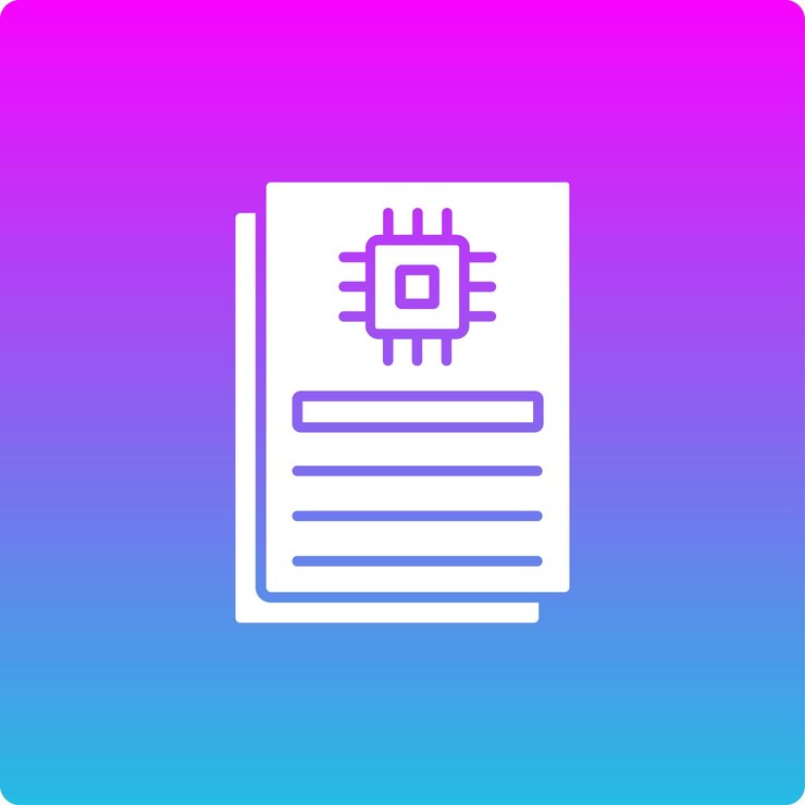 Vector document icon