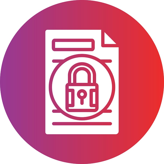 Document Locked Icon Style