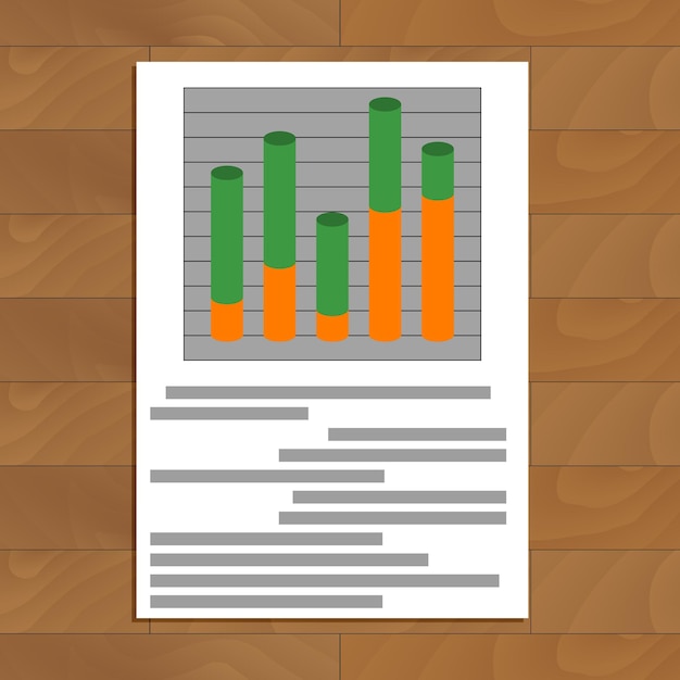 Document met lagendiagram