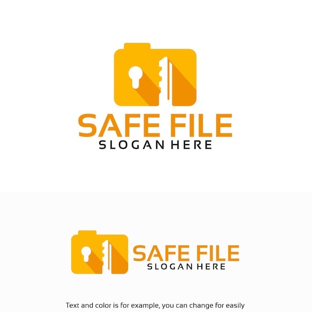 Document Protect logo Template designs