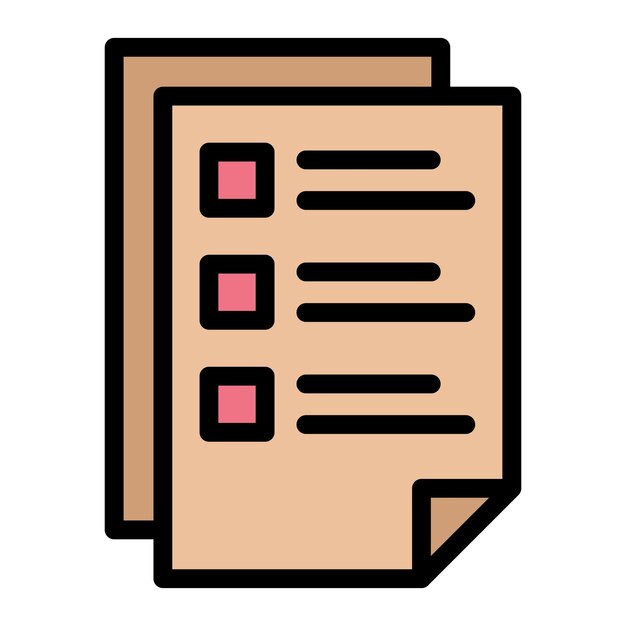 ベクター アイコン デザイン イラスト ドキュメント