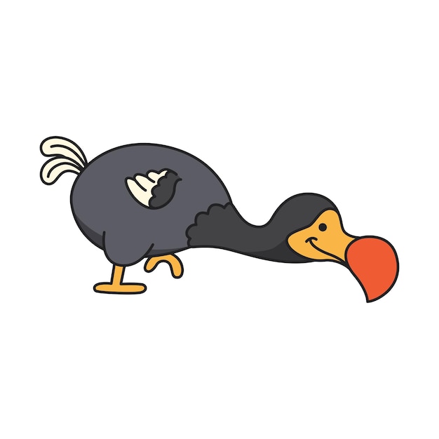 Vector dodo bird illustration