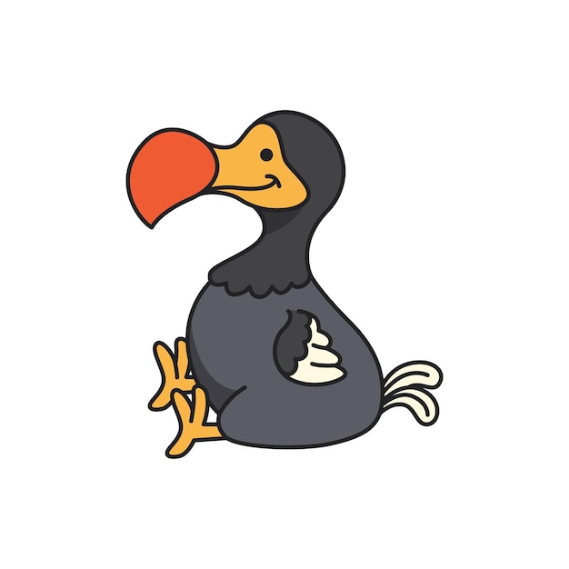 Vector dodo bird illustration