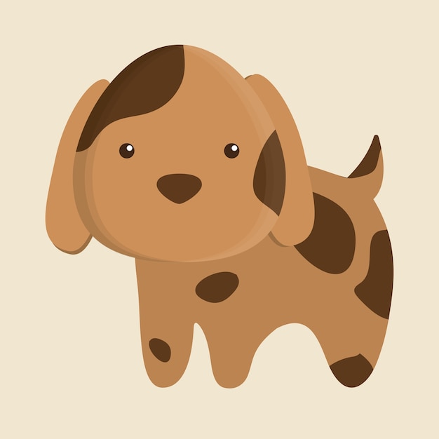 dog animal cute little cartoon icon