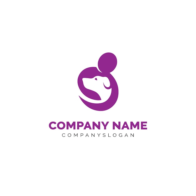 Dog Care Abstract Logo design