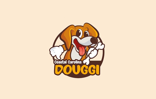 Dog Care 로고 또는 애완 동물 로고 또는 Dog Logo