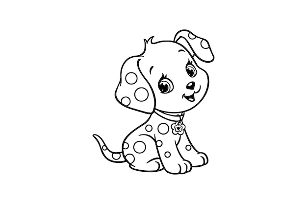 dog for coloring