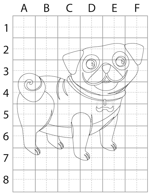 Dog Drawing Page, How to Draw Dogs, Learn to Draw dogs, 동물 드로잉 페이지, 강아지