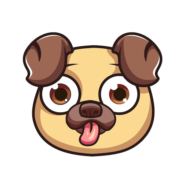 Dog Head Mascot