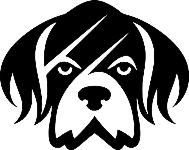 Vector dog high quality vector logo vector illustration ideal for tshirt graphic