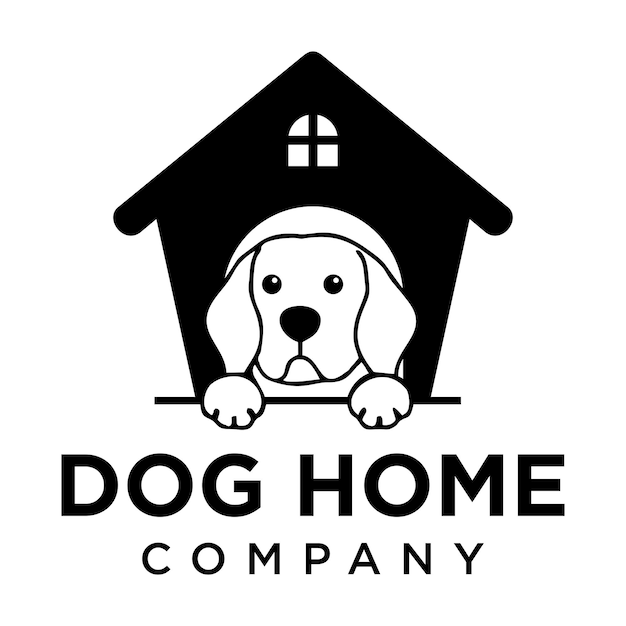 Dog Home Logo Design