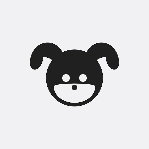 Dog icon illustration