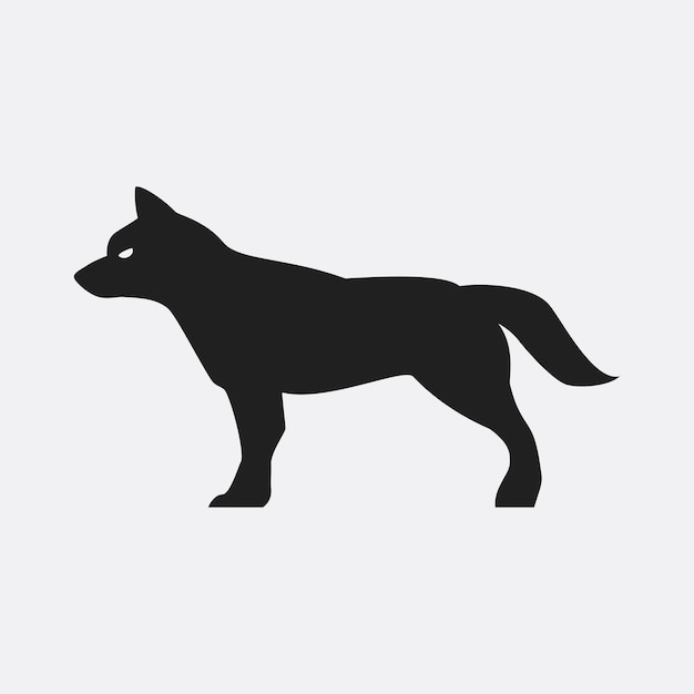 Dog icon illustration