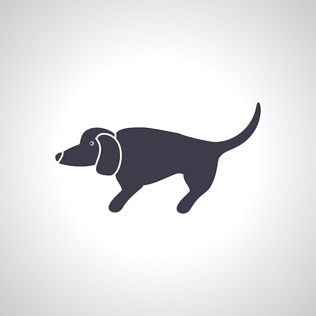 Dog icon spaniel dog breed icon