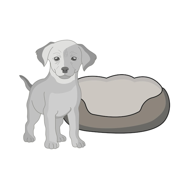 Vector dog illustration