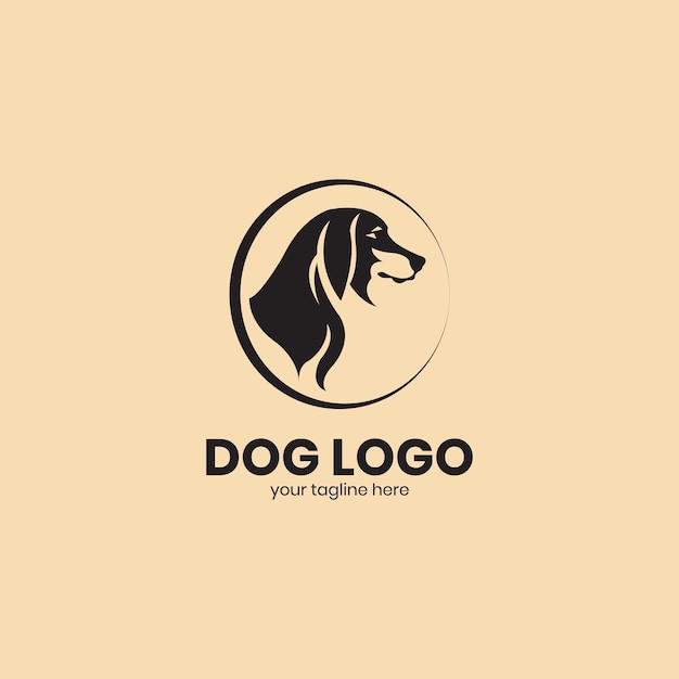 Premium Vector | Dog logo design vector stock illustration