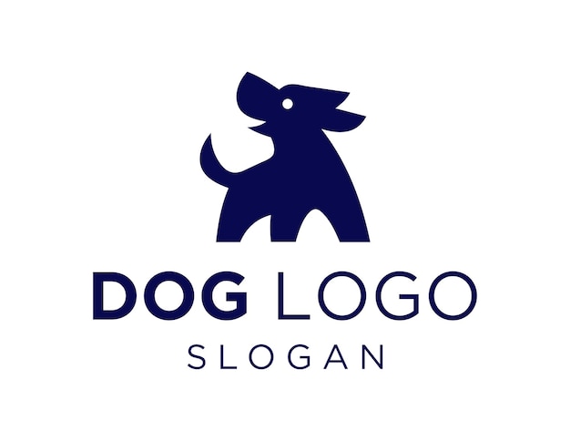 犬のロゴデザイン