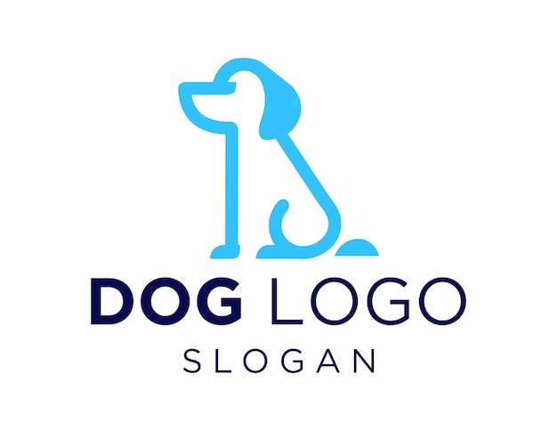 犬のロゴデザイン