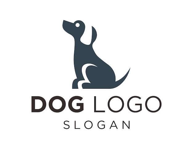 犬のロゴデザイン