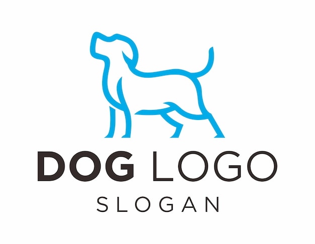 犬のロゴデザイン