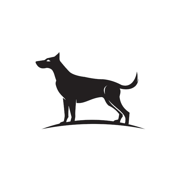 Vector dog logo