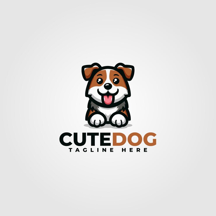 Vector dog logo