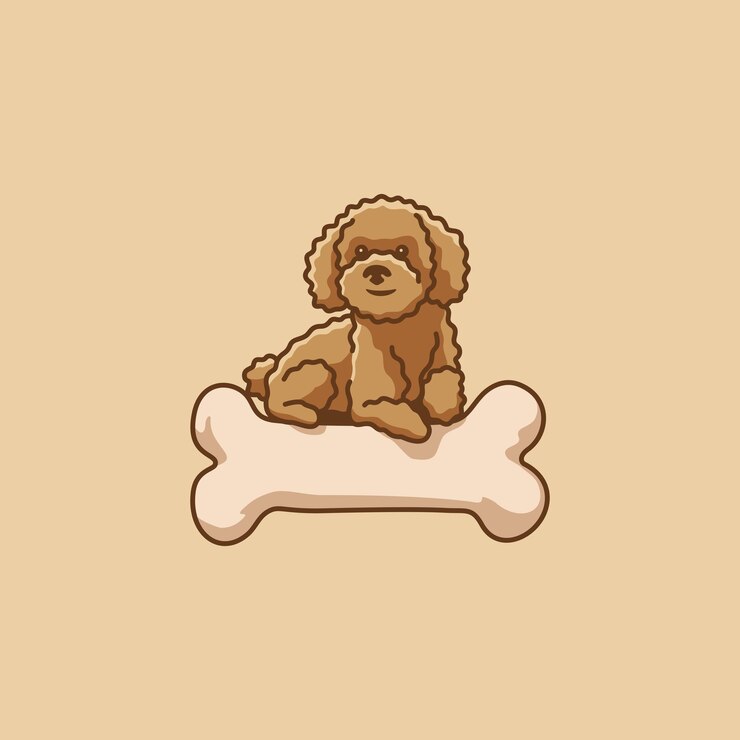 Vector ベクトル犬のロゴ