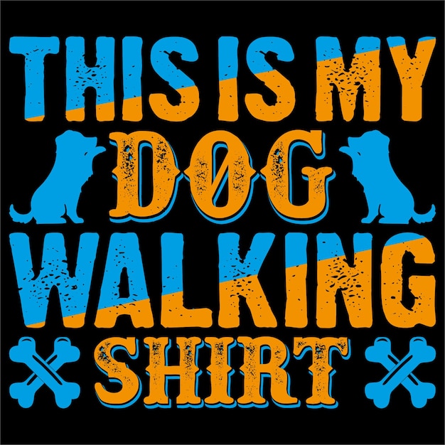 Любитель собак вектор и графика Дизайн футболки.