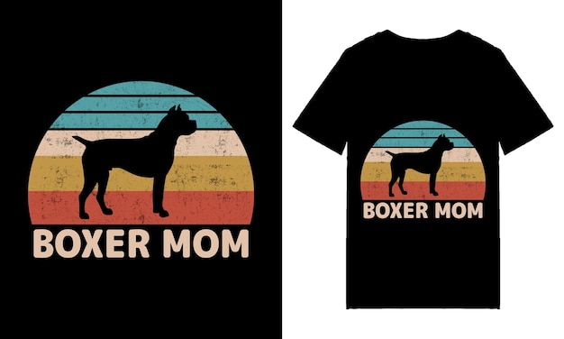 Dog Mom T Shirt Design