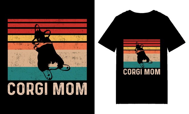 Dog mom t shirt design