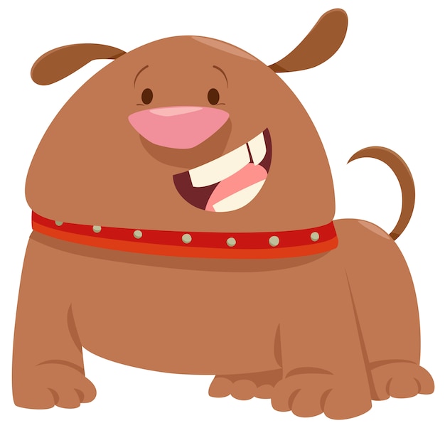 Vector dog pet animal character