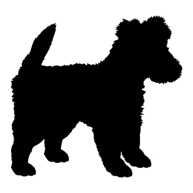 Dog puppies Puppy silhouette Baby dog silhouette Puppy v