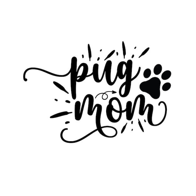 Vector dog quotes funny svg design