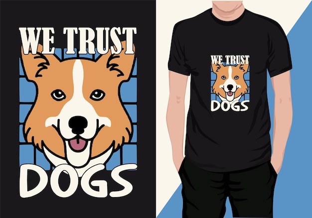 Vector dog retro tshirt design for dog lovers new dog t shirt dog t shirt design vector