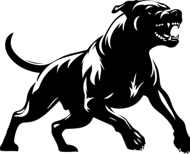dog sitting pose vector silhouette illustration black color 30