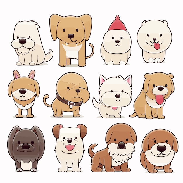 dog sticker pack