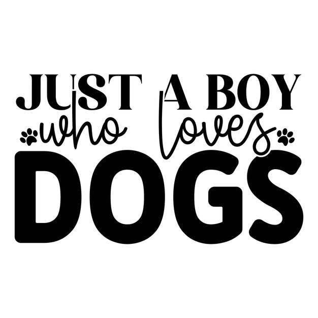 Dog SVG Design