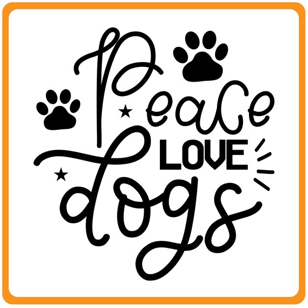 Dog svg design