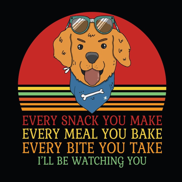 Vector dog t shirt design vector