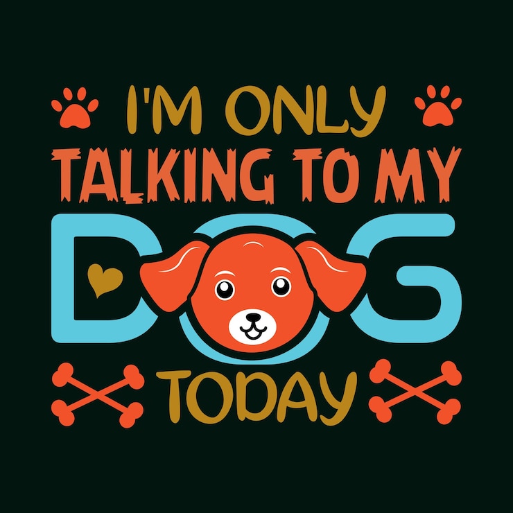 Vector dog tshirt design dog lover