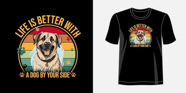 Dog Tshirt Design Dog quotes tshirt design