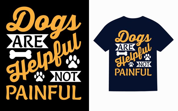 Дизайн футболки с собакой